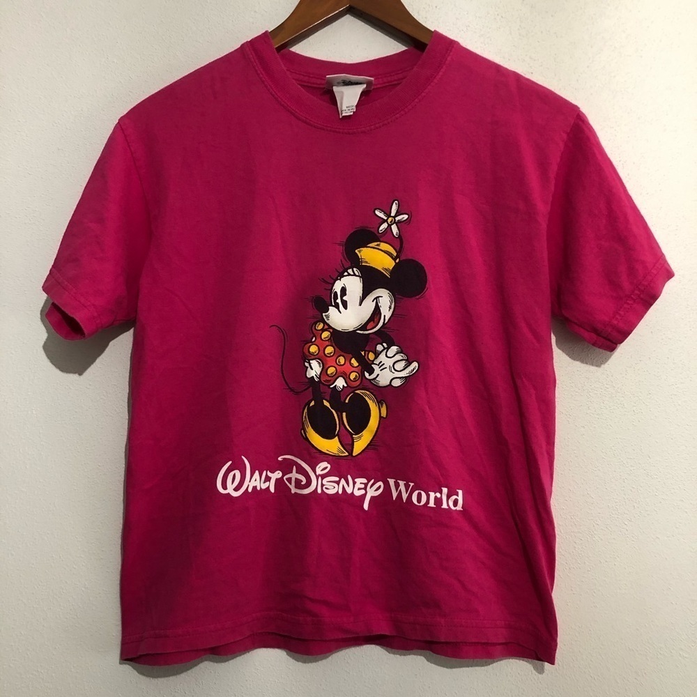 Walt Disney‎ World Kids Minnie Mouse Tee Youth Medium